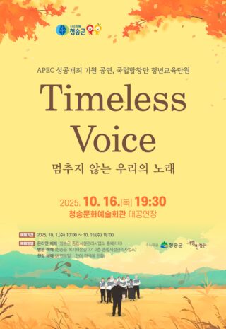 2025 공연예술 지역 유통지원사업 선정 공연 홍보물-포스터