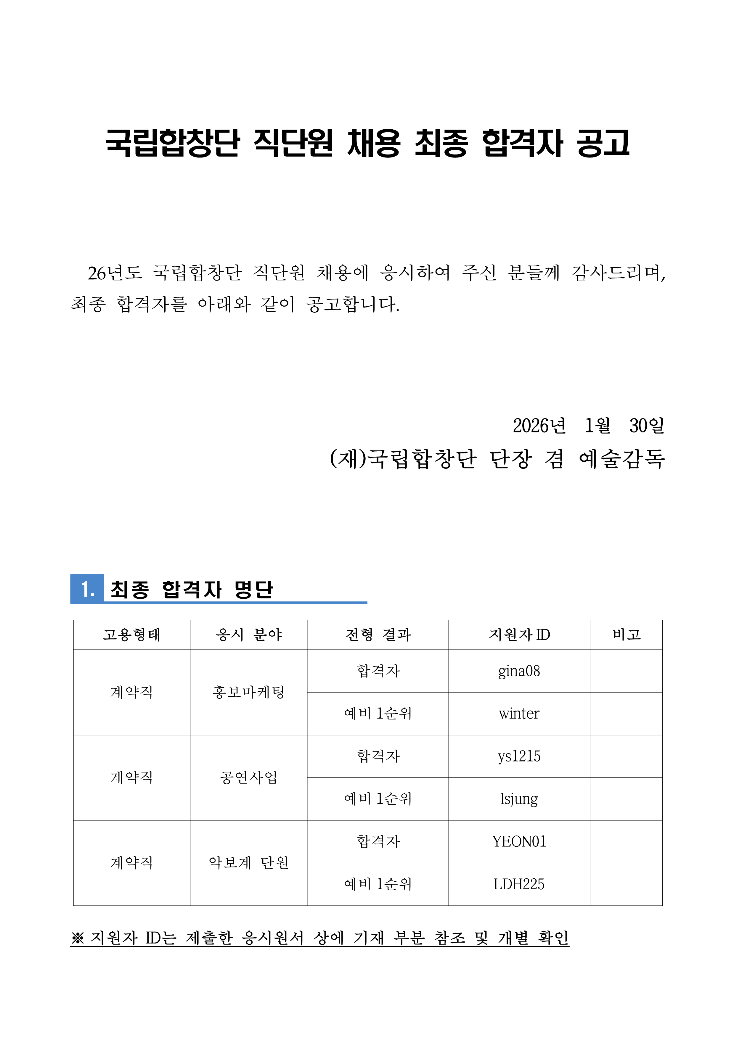 붙임. 4. 2차 면접전형 합격자발표 홈페이지 공고문 1부. (4)_1.png